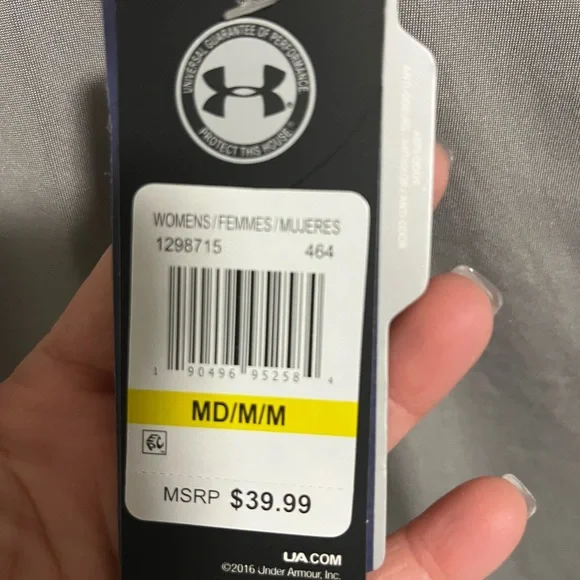 NWT Under Armour Women’s Gray Performance Hooded Shirt-Loose-Tie waistline - Picture 4 of 6